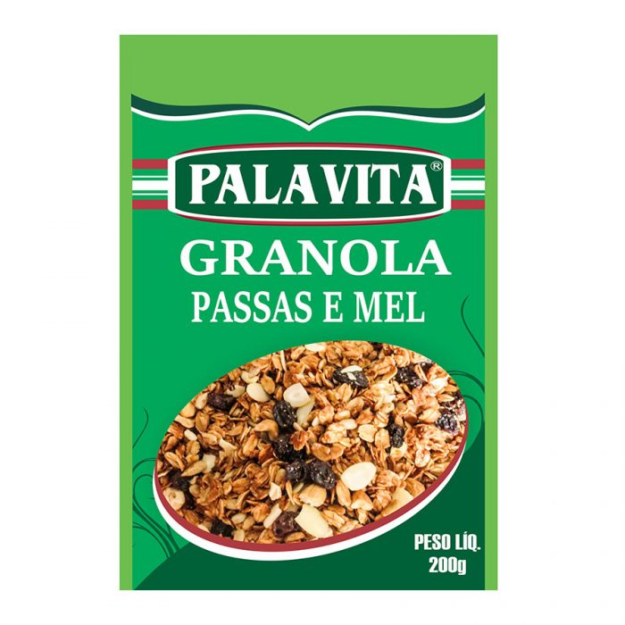 Granola Passas e Mel